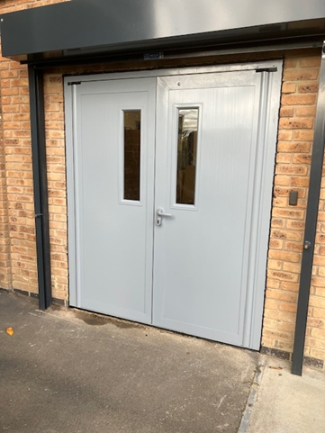 Heavy Duty Steel Door with Magnetic Locking for a large Academy